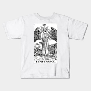 Temperance Tarot Card Kids T-Shirt